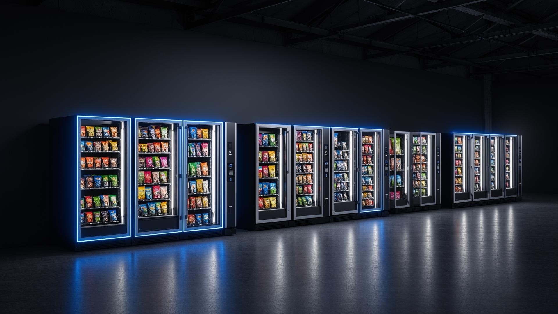 Distributori automatici Project Vending in showroom